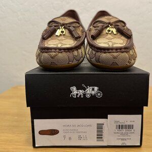 COACH Moira Logo Loafers Size 7